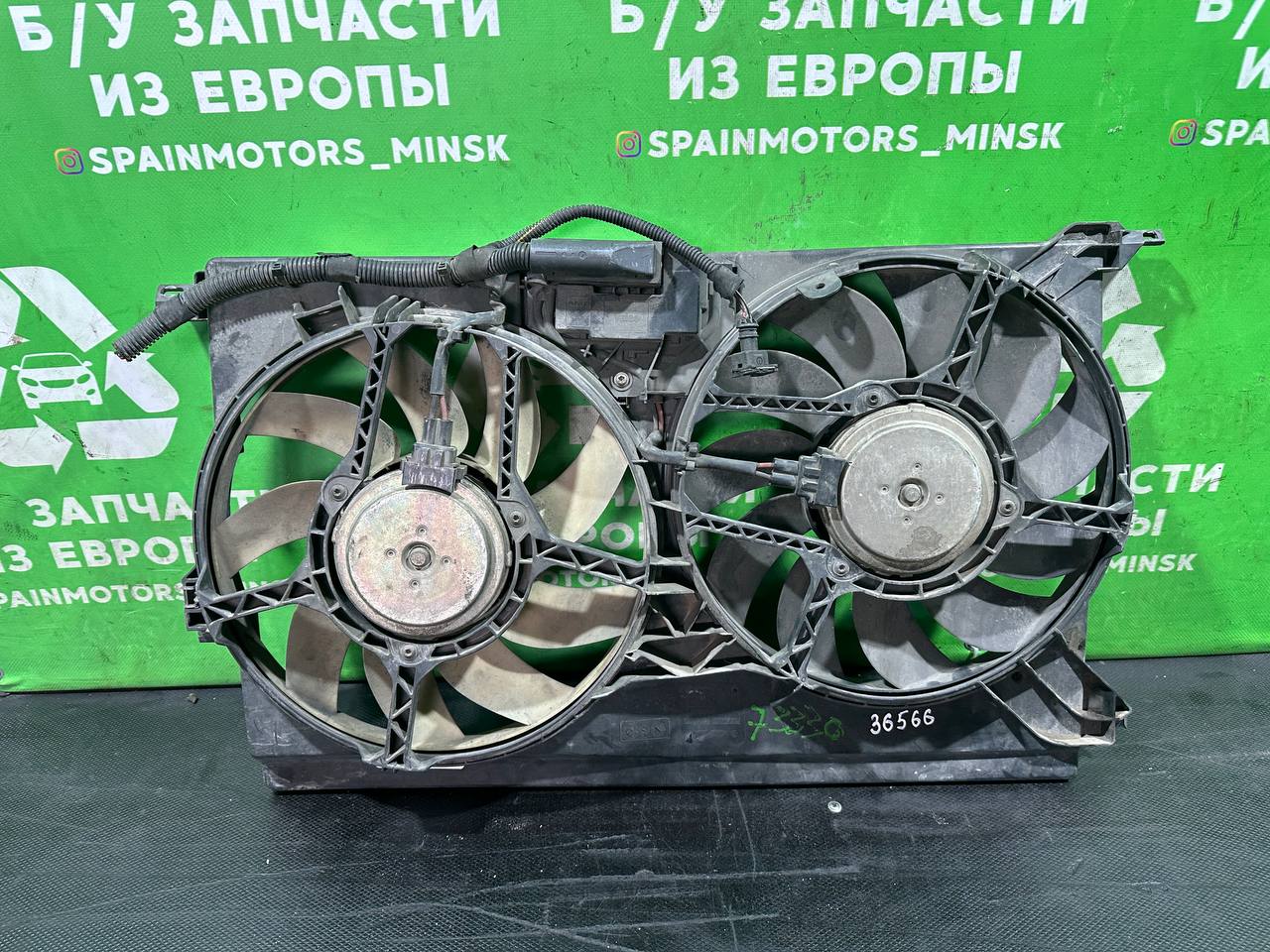 (36566) Вентилятор радиатора Saab 9-3 2006 1,9 TiD 874678E - фото1