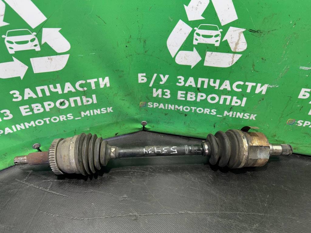 (53434) Полуось передняя левая (приводной вал, ШРУС) Kia Sportage 2009 2 CRDi - фото1