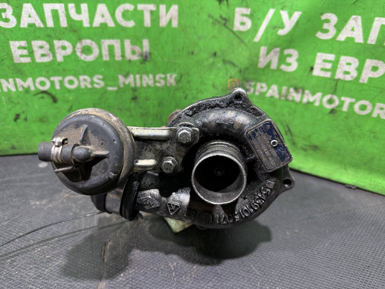 (666) Турбина Renault Megane II 2003 1,5 DCi 22735H33771 - фото1