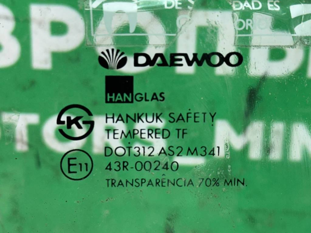 (53398) Стекло двери передней правой Daewoo Nubira 2000 - фото2
