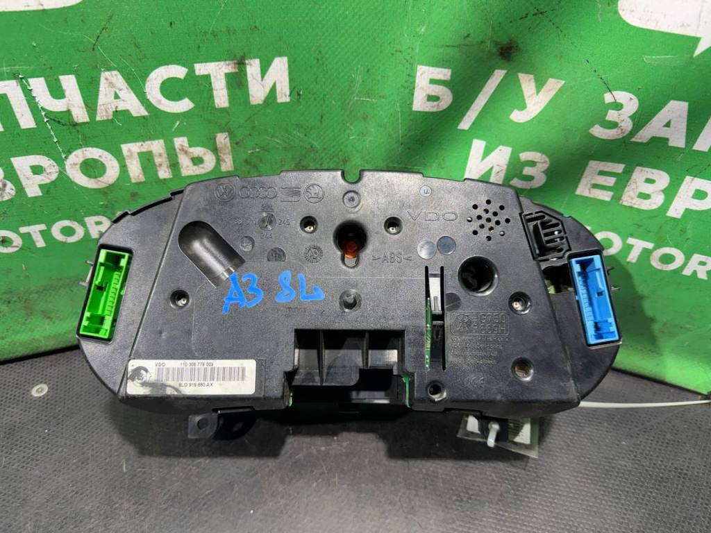 (92) Щиток приборов (приборная панель) Audi A3 8L 2001 1,6 i 8L0919860A, X110308778002 фото-5 (92) Щиток приборов (приборная панель) Audi A3 8L 2001 1,6 i 8L0919860A, X110308778002 фото-5