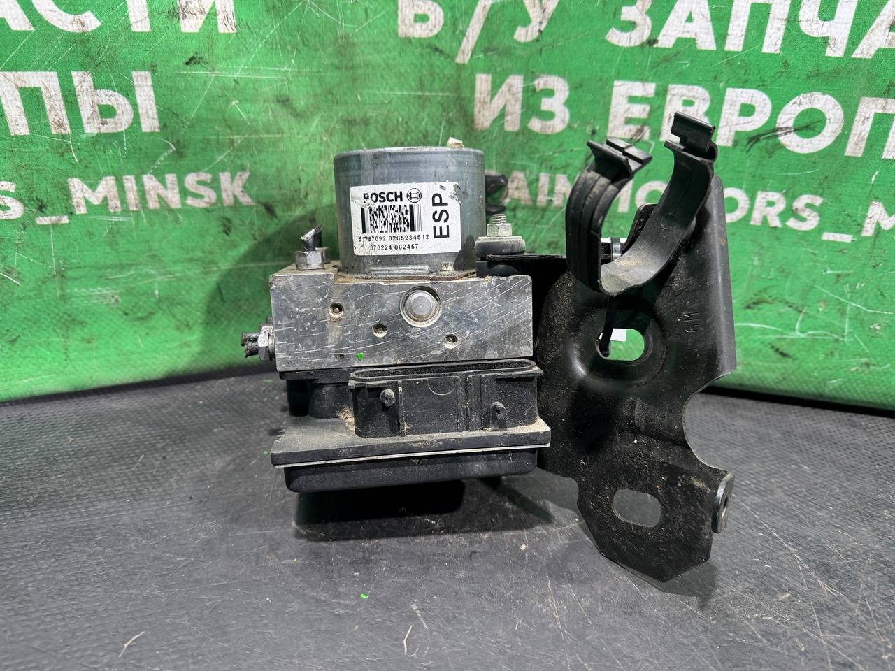 (62202) Блок ABS Fiat Punto 2007 1,9 JTD 51787092, 0265234512 - фото1