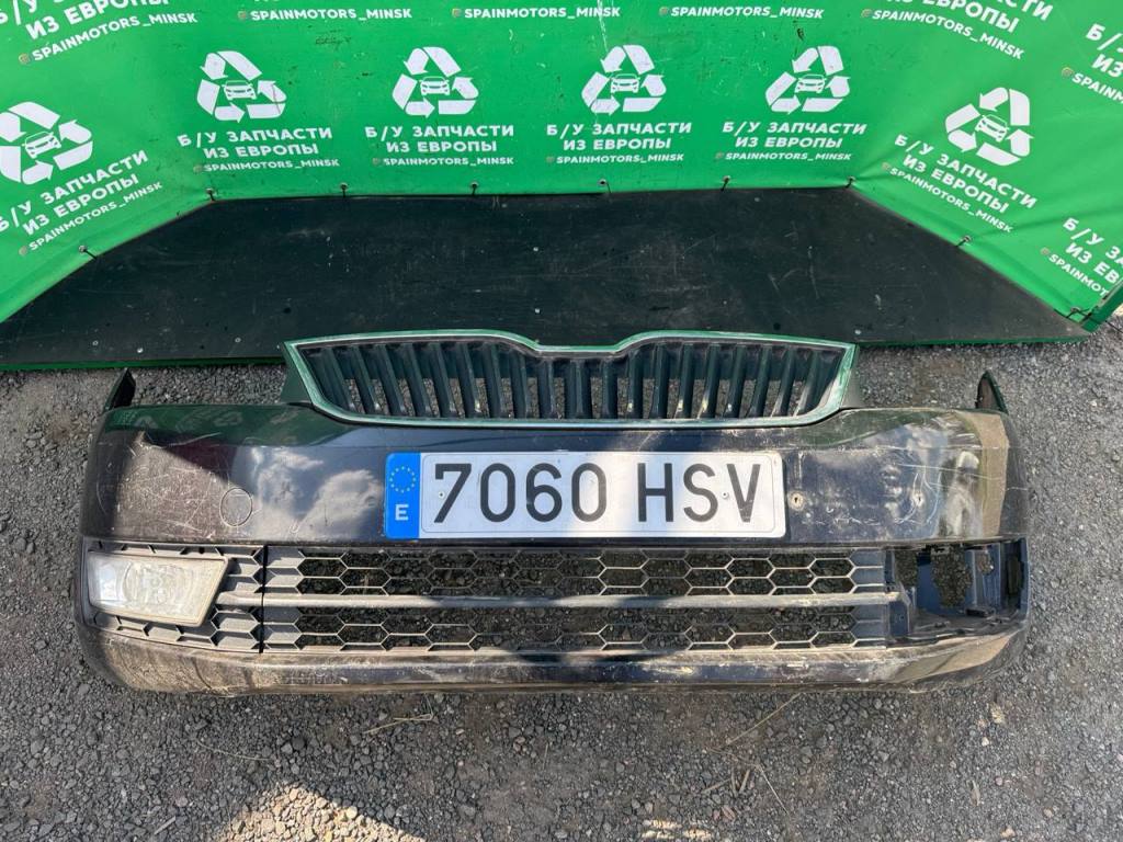 (51347) Бампер передний Skoda Rapid 2014 - фото1