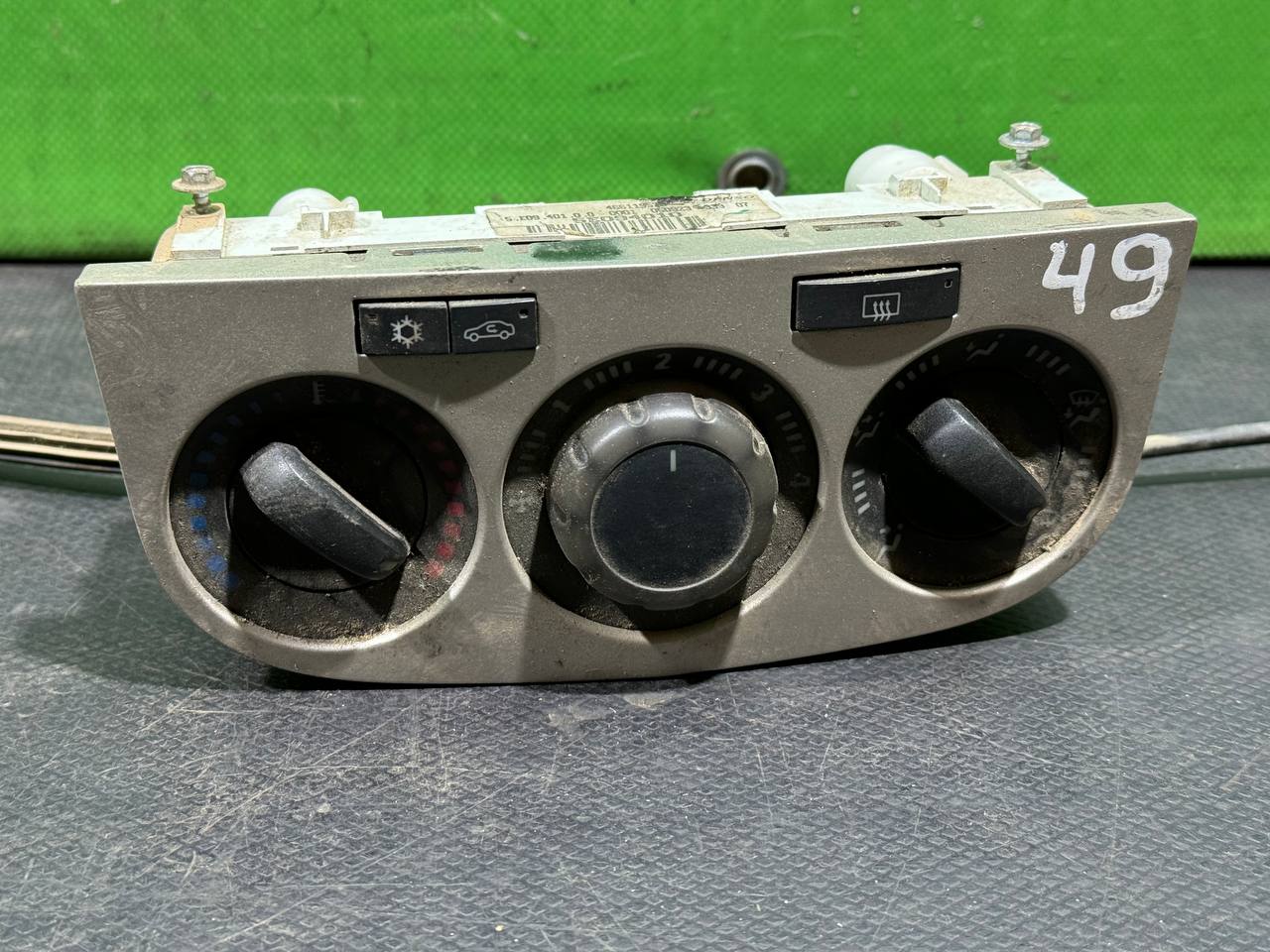 (49) Блок управления печки/климат-контроля Opel Corsa D 2005 466119570 (49) Блок управления печки/климат-контроля Opel Corsa D 2005 466119570