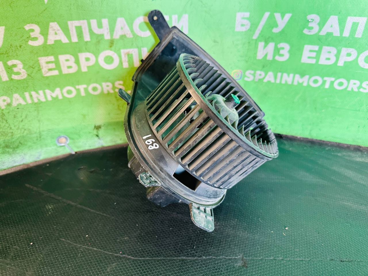 (168) Моторчик печки Renault Scenic 2 2003 - фото2