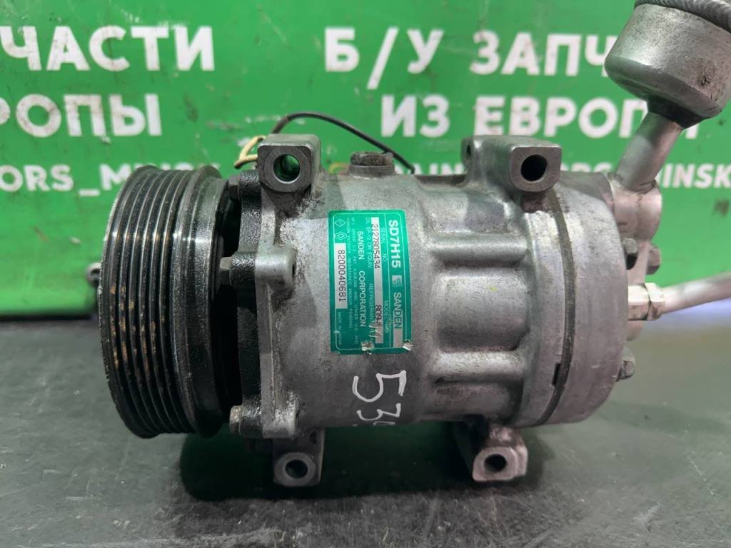 (53920) Компрессор кондиционера Mitsubishi Space Star 2002 1,9 DCi 8200040681, 2127805434 - фото1