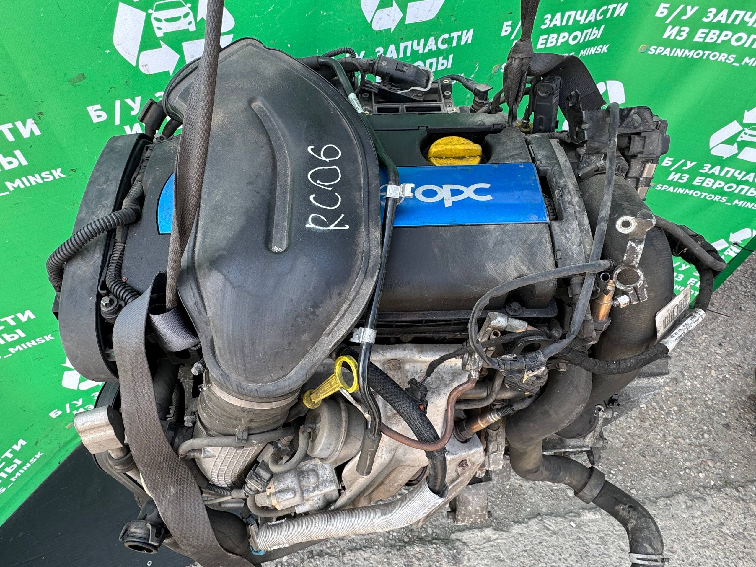 (RC06-1_5) Двигатель Opel Astra J 2011 1,6 Ti Z16LET - фото2