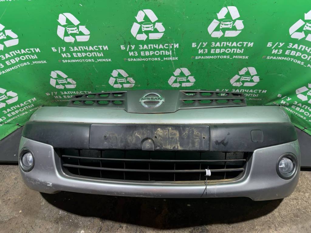 (62397) Бампер передний Nissan Note 2006 620229U040 - фото1
