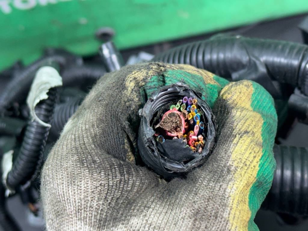 (53922) Проводка двигателя Mitsubishi Space Star 2002 1,9 DCi - фото2