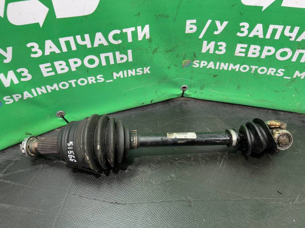 (51566) Полуось передняя левая (приводной вал, ШРУС) BMW X3 E83 2004 7524045 - фото1