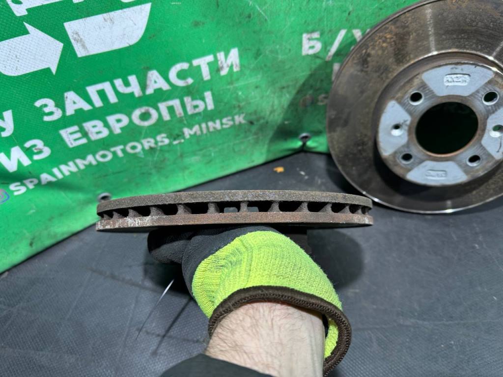 (62644) Диск тормозной передний Kia Rio 2006 - фото2