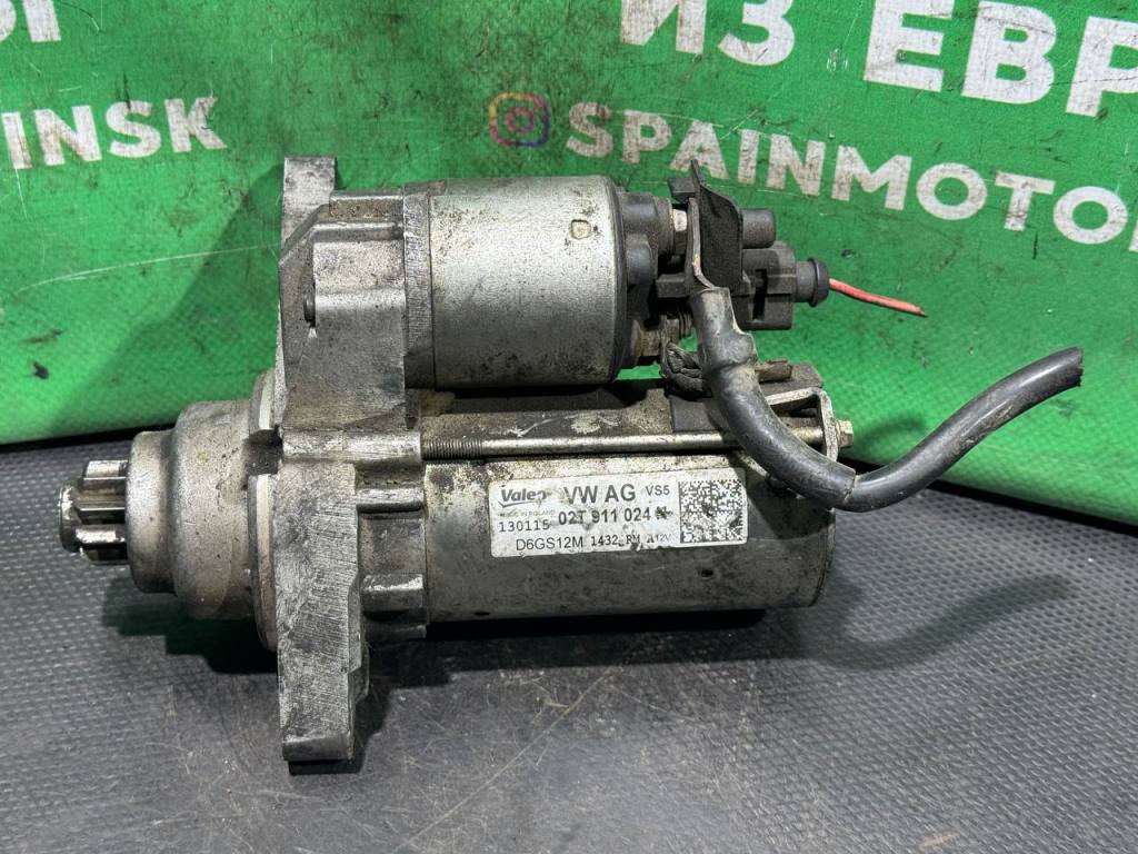 (54574) Стартер Skoda Fabia 2013 1,2 i 02T911024N - фото1