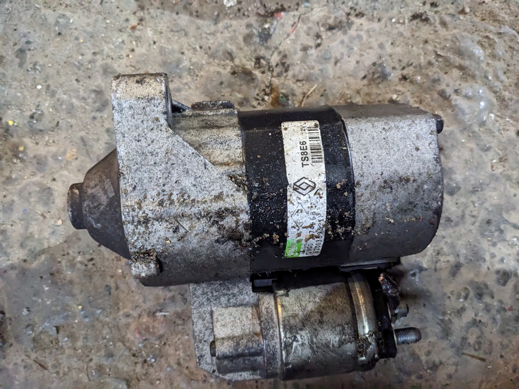 (23076) Стартер Renault Clio 1998 1,6 i фото-2