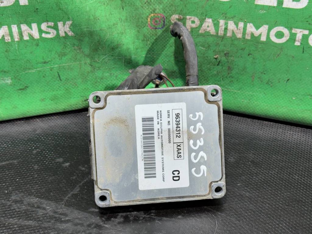 (55355) Блок управления двигателем Daewoo Kalos 2004 1,4 i 96394312, XAASCD - фото2