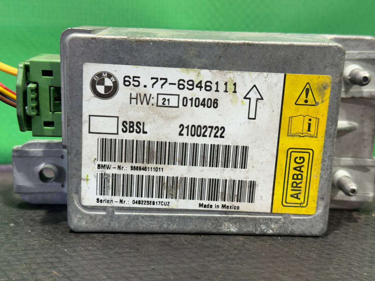 (47968) Блок AirBag BMW 7 E65/E66 2004 6946111 фото-2