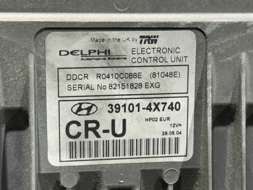 (62924) Блок управления двигателем Hyundai Terracan 2005 2,9 CRDi 391014X740 - фото2