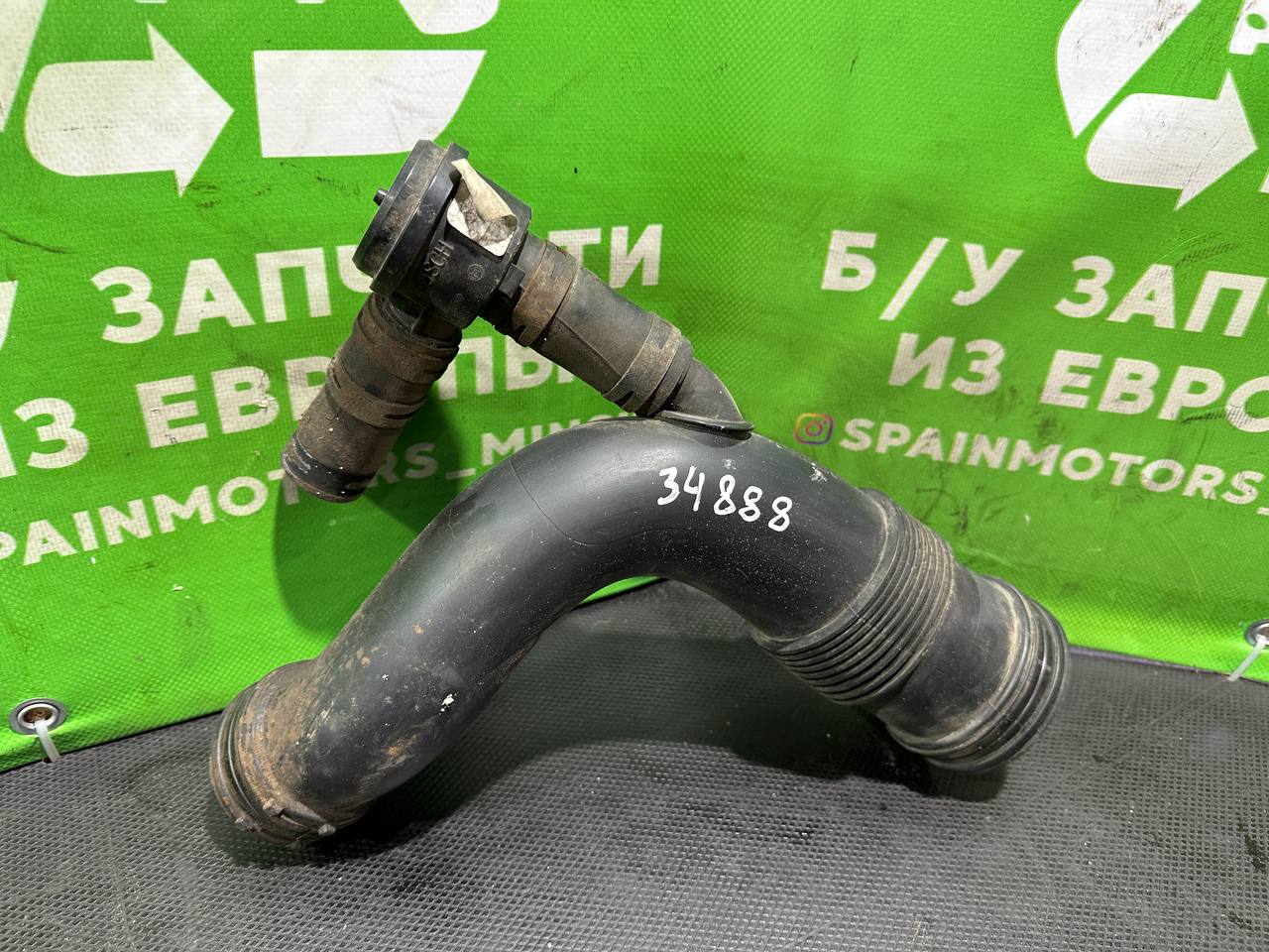 (34888) Патрубок (трубопровод, шланг) Porsche Cayenne 2004 4,5 Ti 7L5128627A - фото1