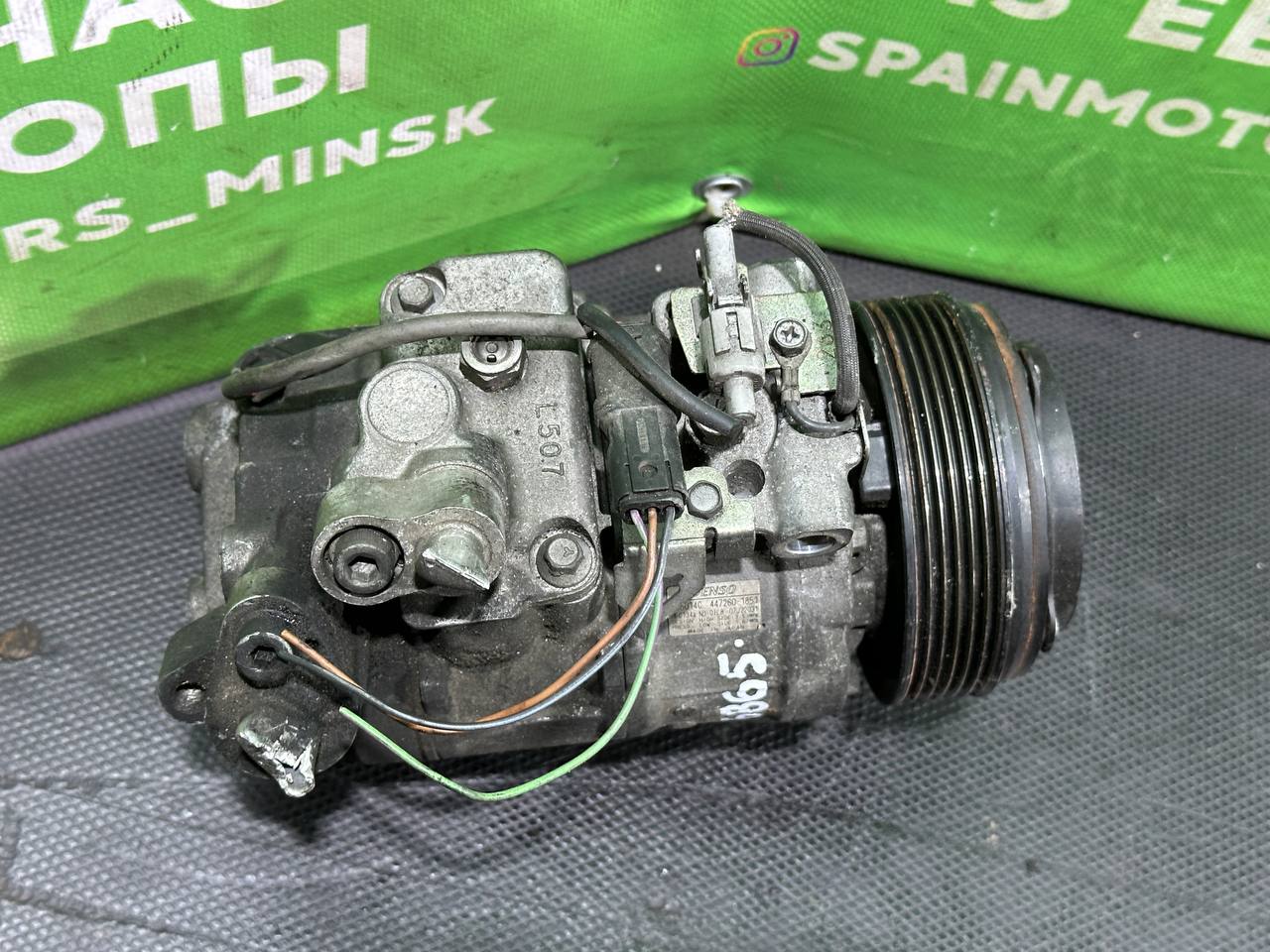 (36865) Компрессор кондиционера BMW 5 E60/E61 2004 2 TD 6SB414C фото-2