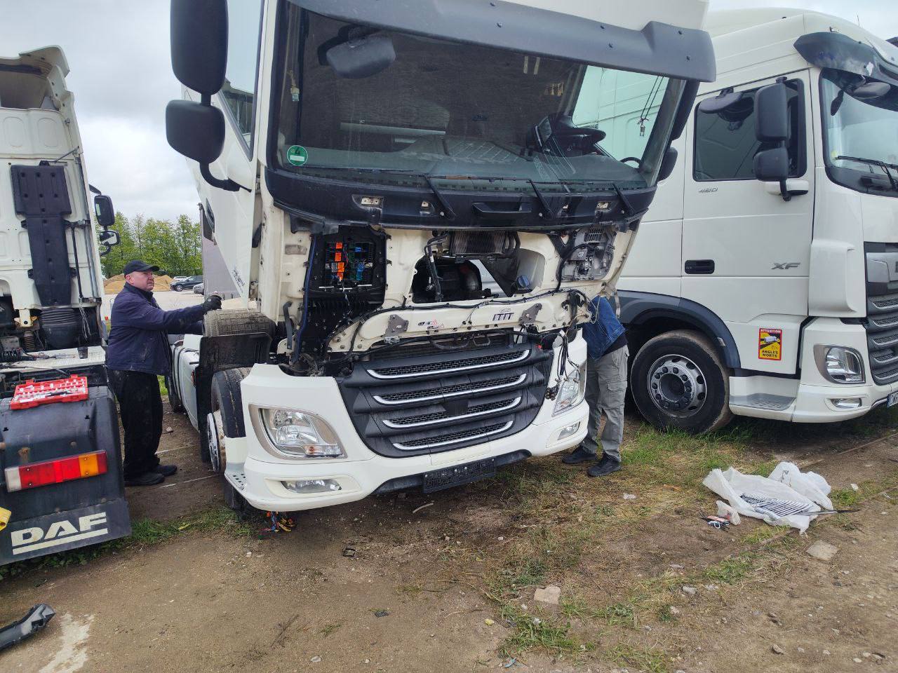 (XF) Передняя часть кузова DAF XF 106 2017 - фото2