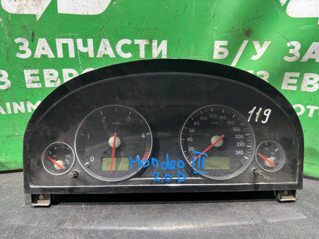 (119) Щиток приборов (приборная панель) Ford Mondeo III 2001 2 TDCi 3S7F108412 (119) Щиток приборов (приборная панель) Ford Mondeo III 2001 2 TDCi 3S7F108412