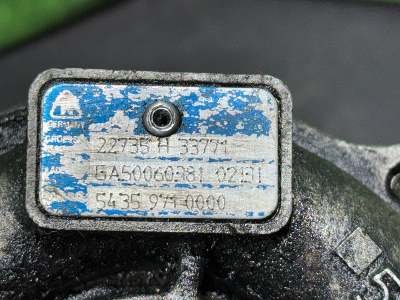 (666) Турбина Renault Megane II 2003 1,5 DCi 22735H33771 - фото2