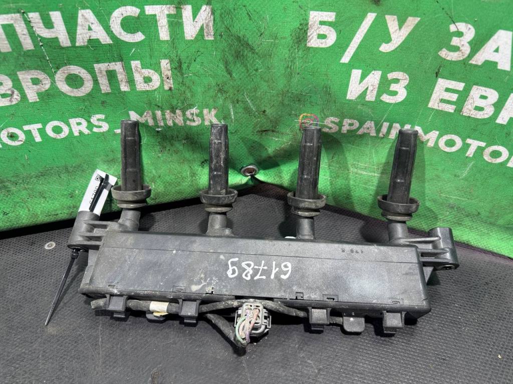 (61789) Катушка зажигания Peugeot 206 2006 1,4 i 9654814480, KFW - фото1