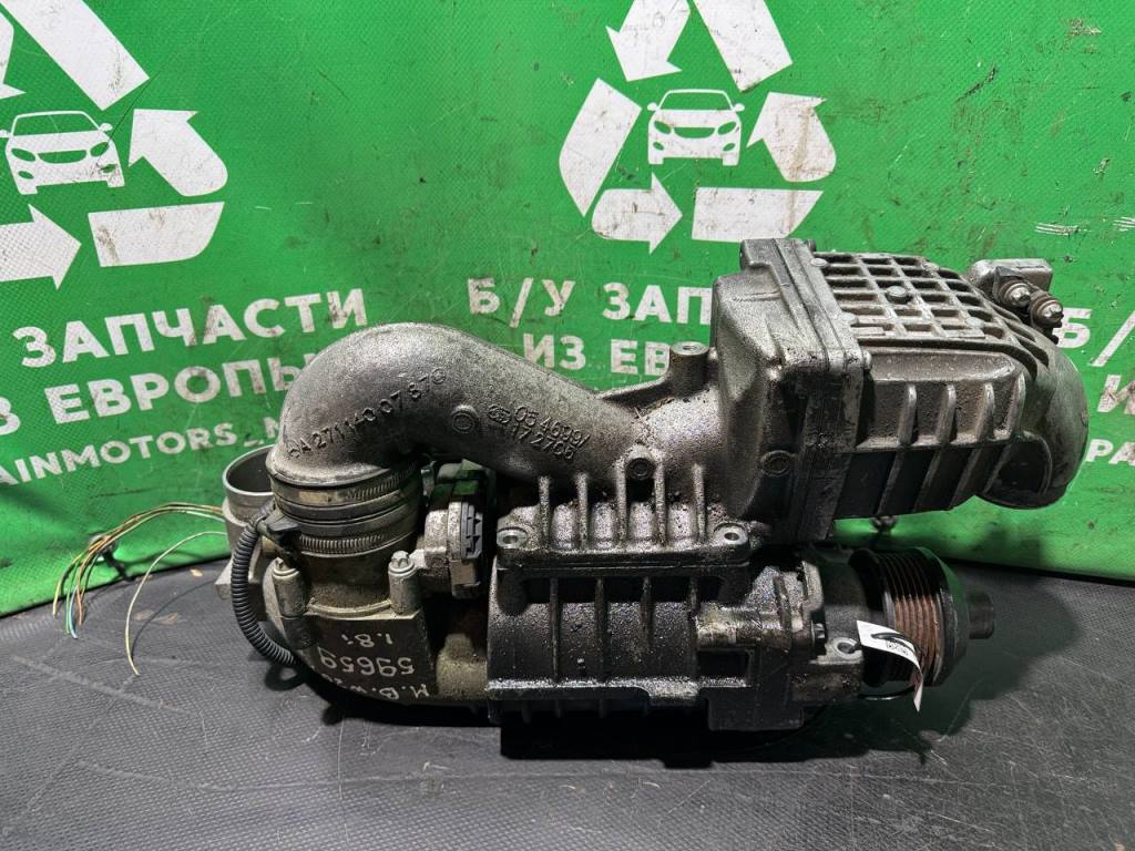 (59659) Нагнетатель воздуха (компрессор) Mercedes C W203 2002 1,8 i A2711400787 - фото1 (59659) Нагнетатель воздуха (компрессор) Mercedes C W203 2002 1,8 i A2711400787 - фото1