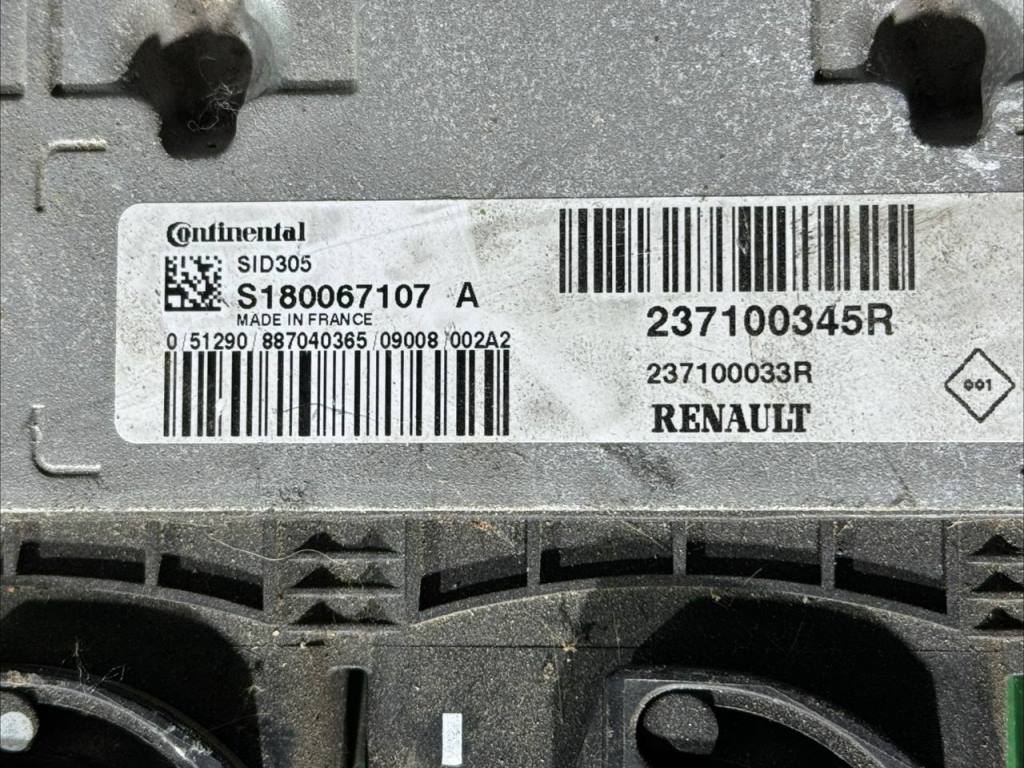 (55346) Блок управления двигателем Renault Scenic III 2010 1,5 DCi 237100345R, S180067107A - фото2