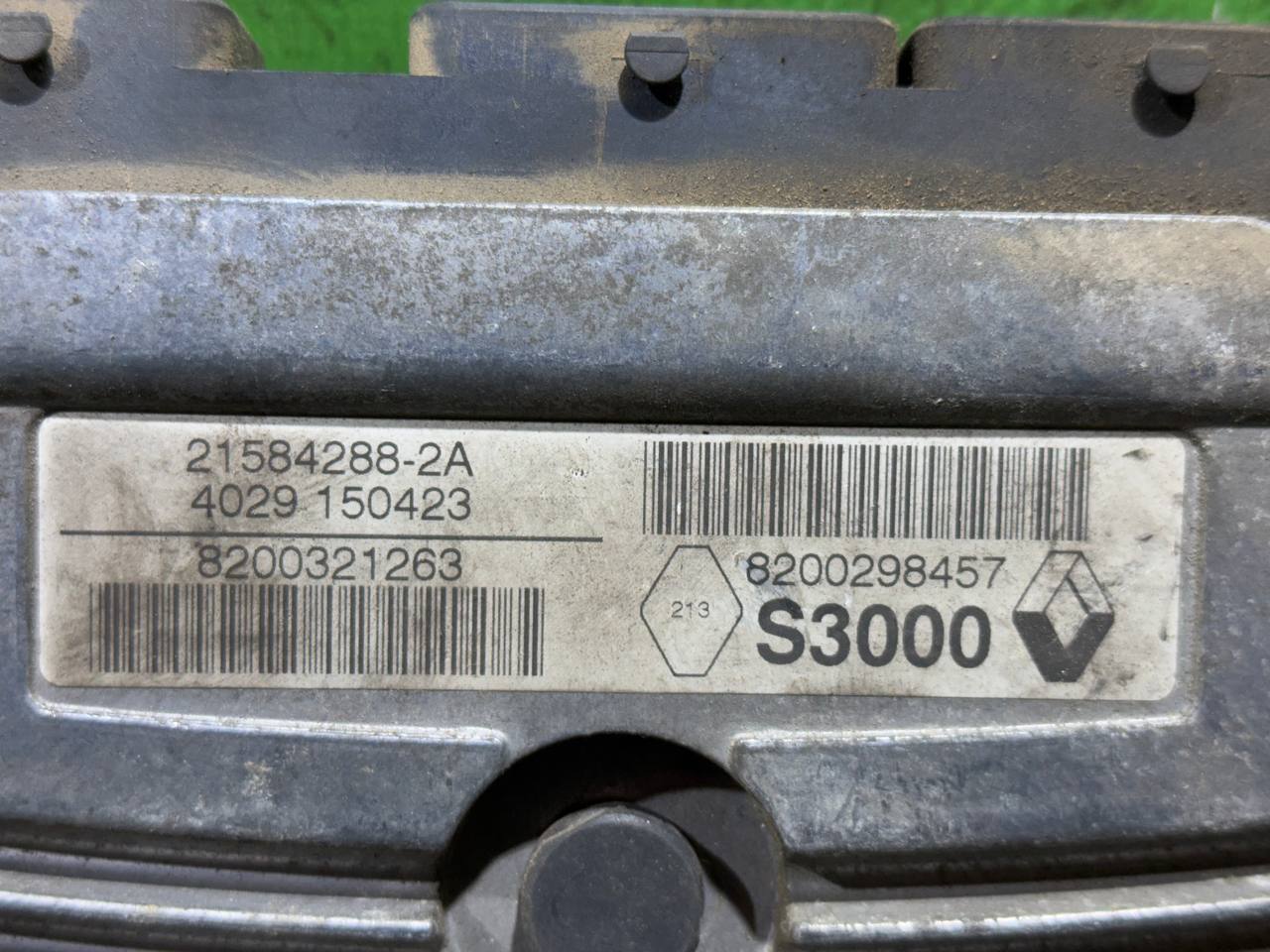 (11132) Блок управления двигателем Renault Megane II 2004 1,6 i 8200298457 - фото2