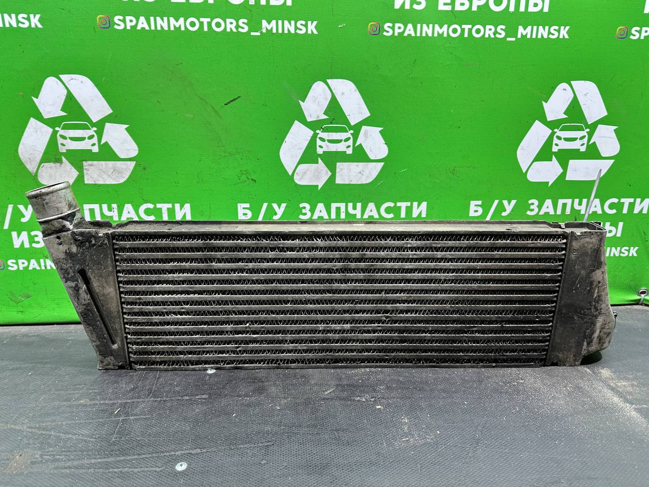 (47) Интеркулер Renault Scenic 2 2003 1,9 DCi - фото2