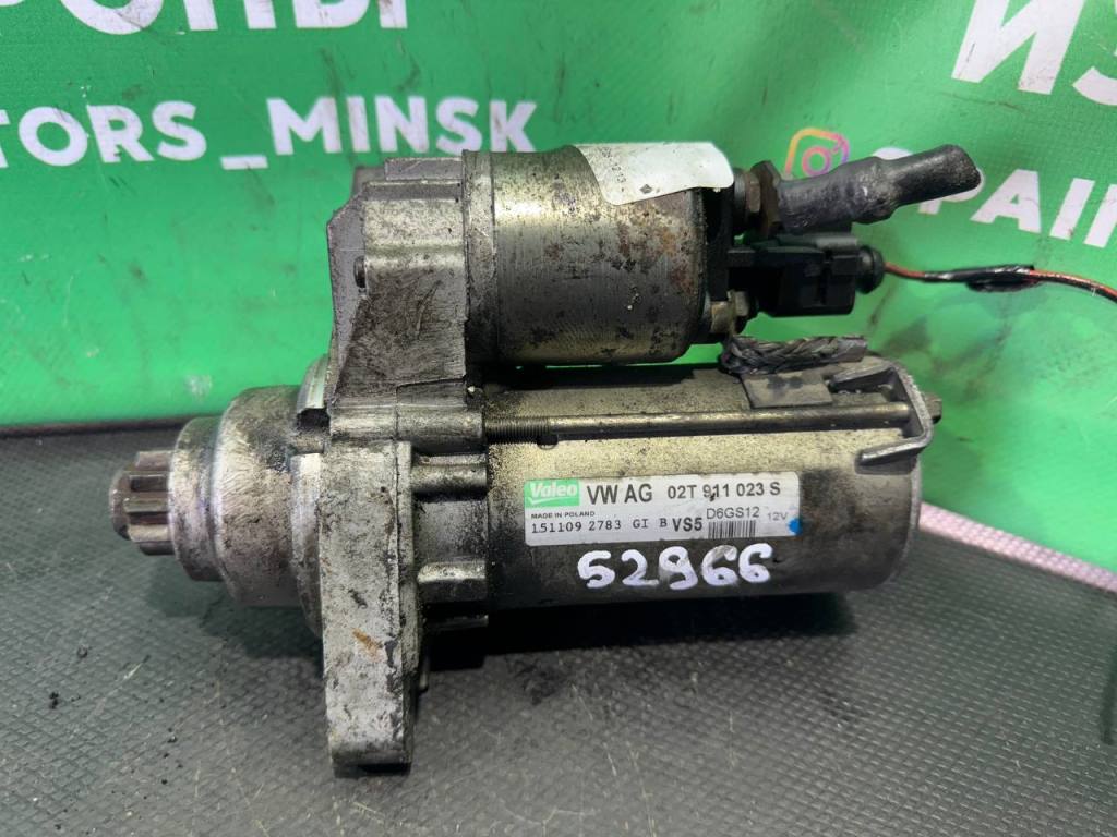 (52966) Стартер Skoda Octavia 2011 i 02T911023S - фото1