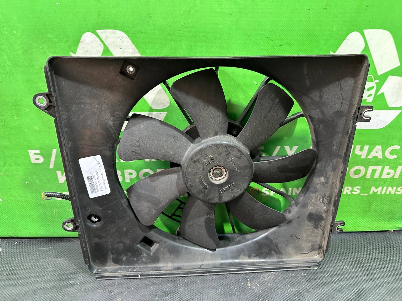 (35559) Вентилятор радиатора Honda CR-V 2010 2,2 TD MF0227405870 - фото2