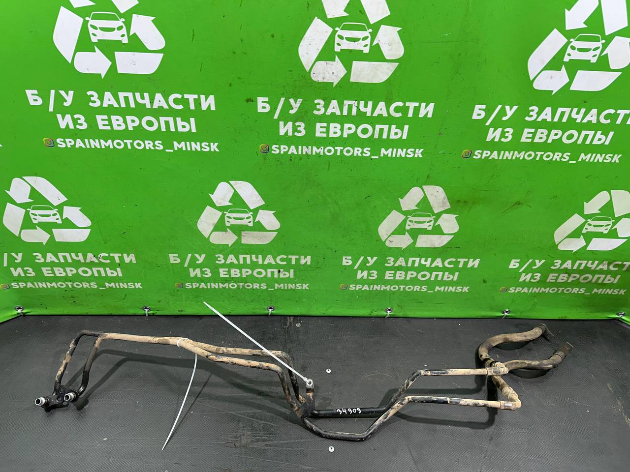 (34909) Шланг (трубка) АКПП Porsche Cayenne 2004 4,5 Ti - фото1