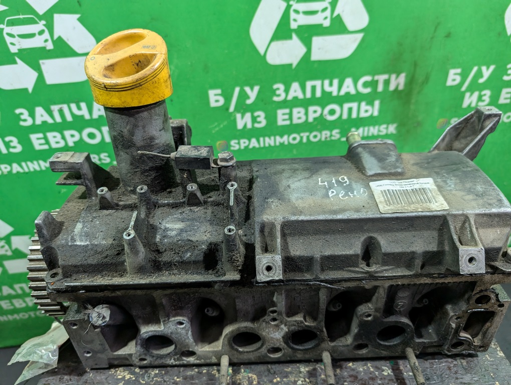 (419) Головка блока цилиндров Renault Clio 2 1999 1,4 i - фото2