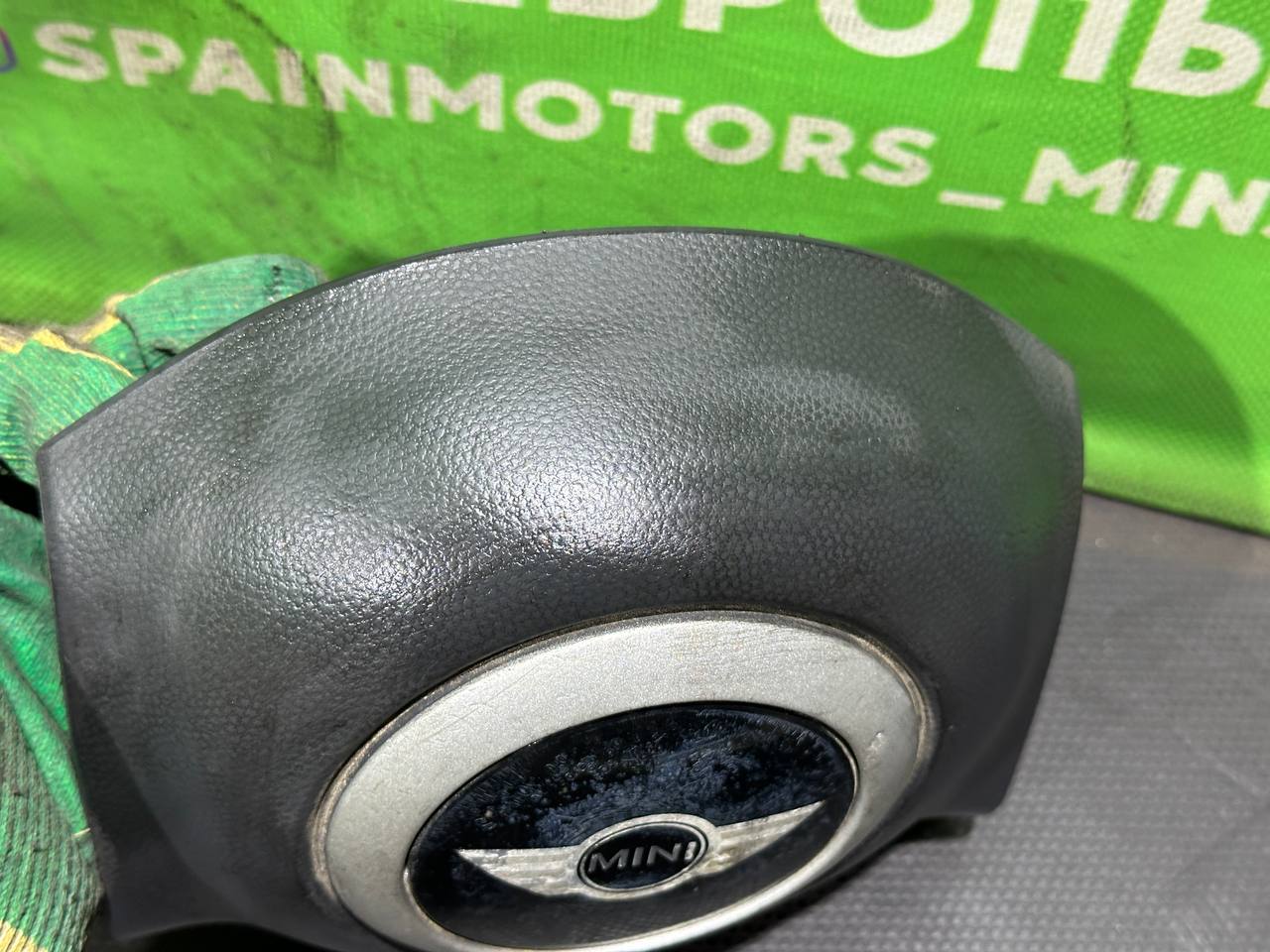 (39196) Подушка безопасности водителя Mini Cooper 2001 - фото2