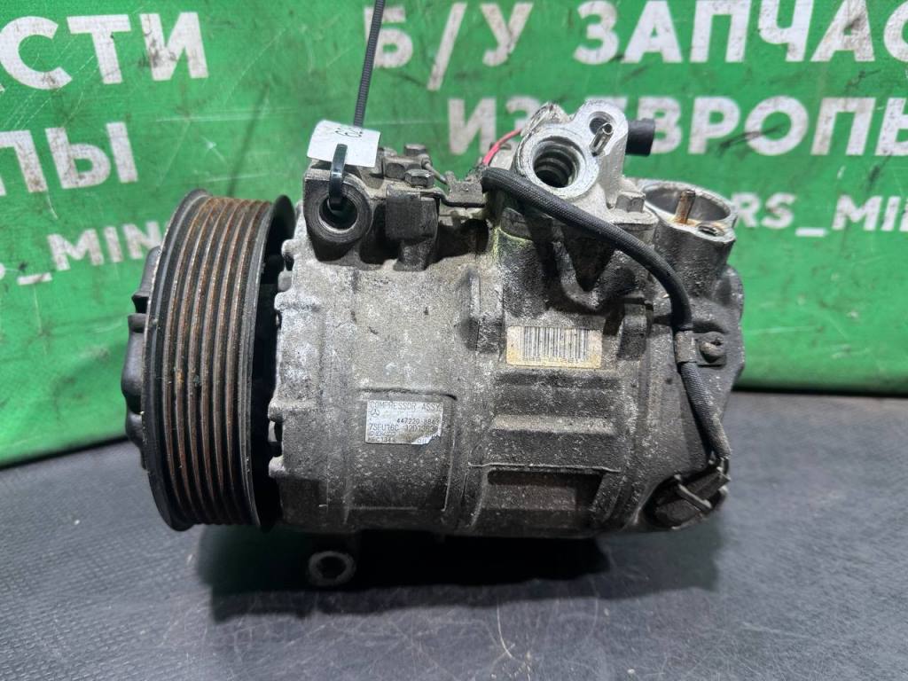 (62691) Компрессор кондиционера Mercedes C W203 2003 1,8 i 4472208843 - фото1 (62691) Компрессор кондиционера Mercedes C W203 2003 1,8 i 4472208843 - фото1