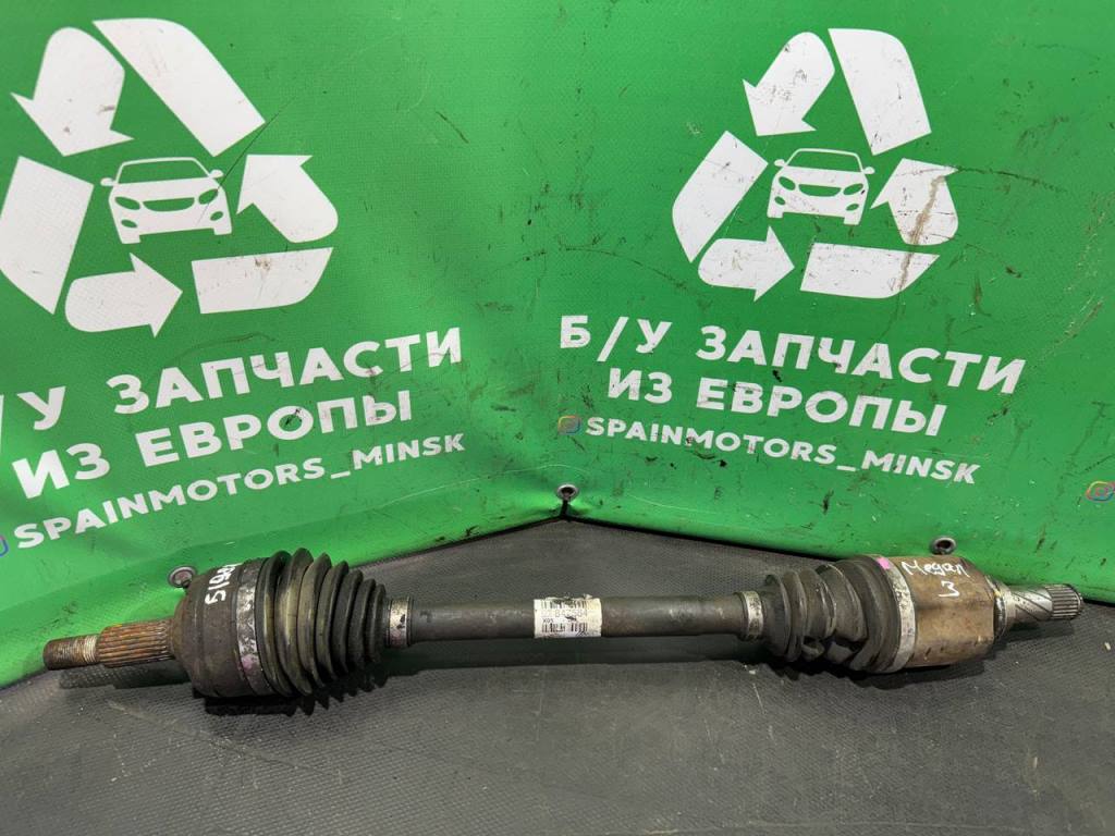 (51989) Полуось передняя левая (приводной вал, ШРУС) Renault Megane III 2009 1,5 DCi 8200847584 - фото1 (51989) Полуось передняя левая (приводной вал, ШРУС) Renault Megane III 2009 1,5 DCi 8200847584 - фото1