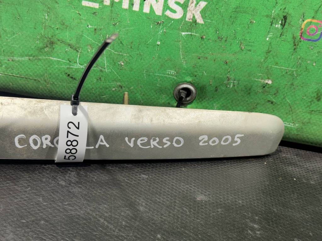 (58872) Накладка подсветки номера Toyota Corolla Verso 2005 - фото2