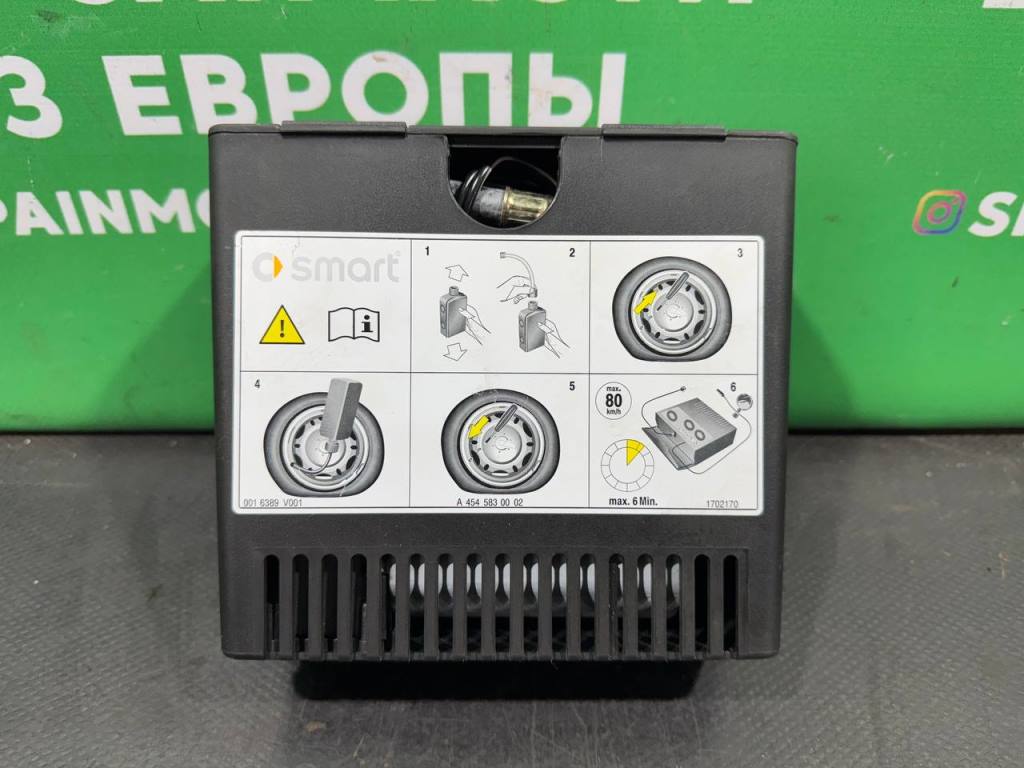 (49127) Компрессор для шин штатный Smart Forfour 2015 A4545830002 - фото1