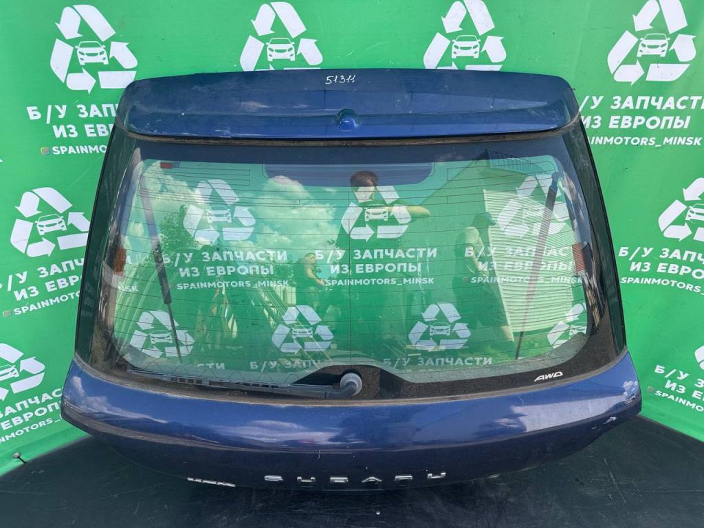 (51311) Крышка багажника (дверь 3-5) Subaru Impreza 2002 - фото1