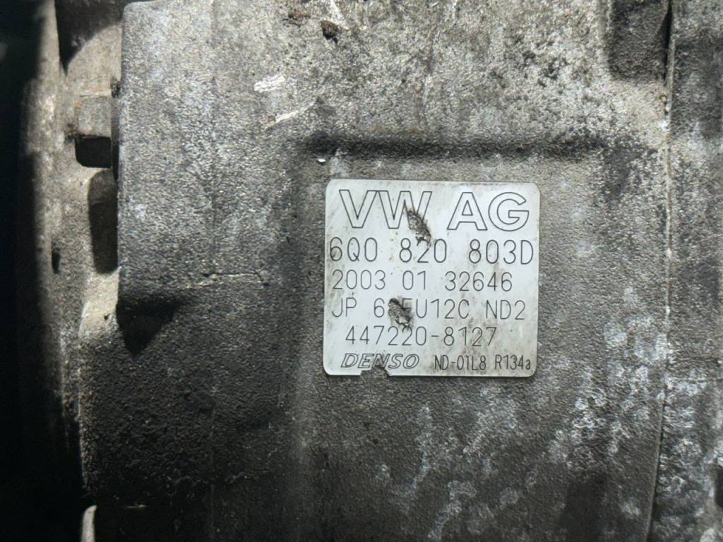 (62391) Компрессор кондиционера Skoda Fabia 2003 6Q0820803D - фото2
