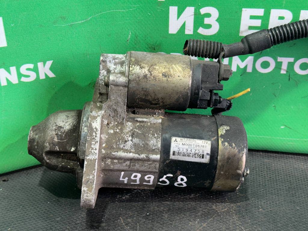 (49958) Стартер Saab 9-3 2001 2 i M000T86781 - фото1