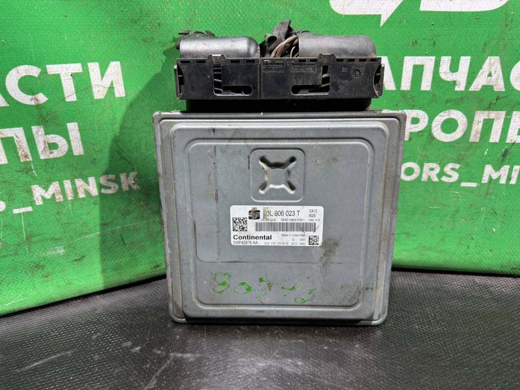 (55359) Блок управления двигателем Seat Ibiza 2009 1,6 TDi 03L906023T, 5WP42876AA - фото2
