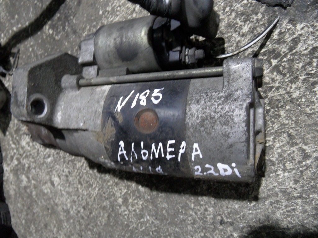 (185) Стартер Mazda 3 2004 1,6 i M000T91381 фото-3