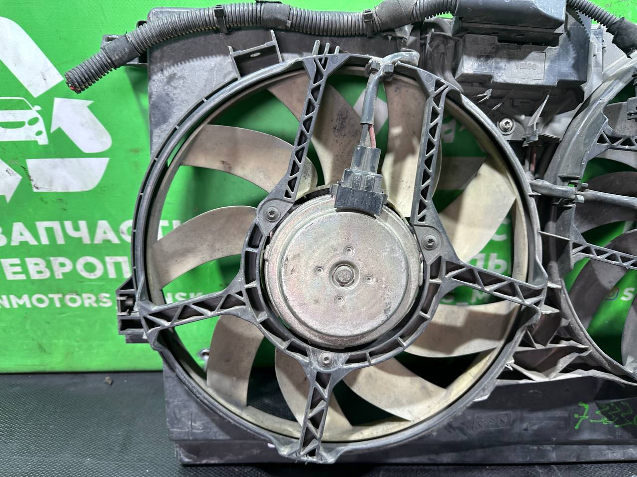 (36566) Вентилятор радиатора Saab 9-3 2006 1,9 TiD 874678E - фото2