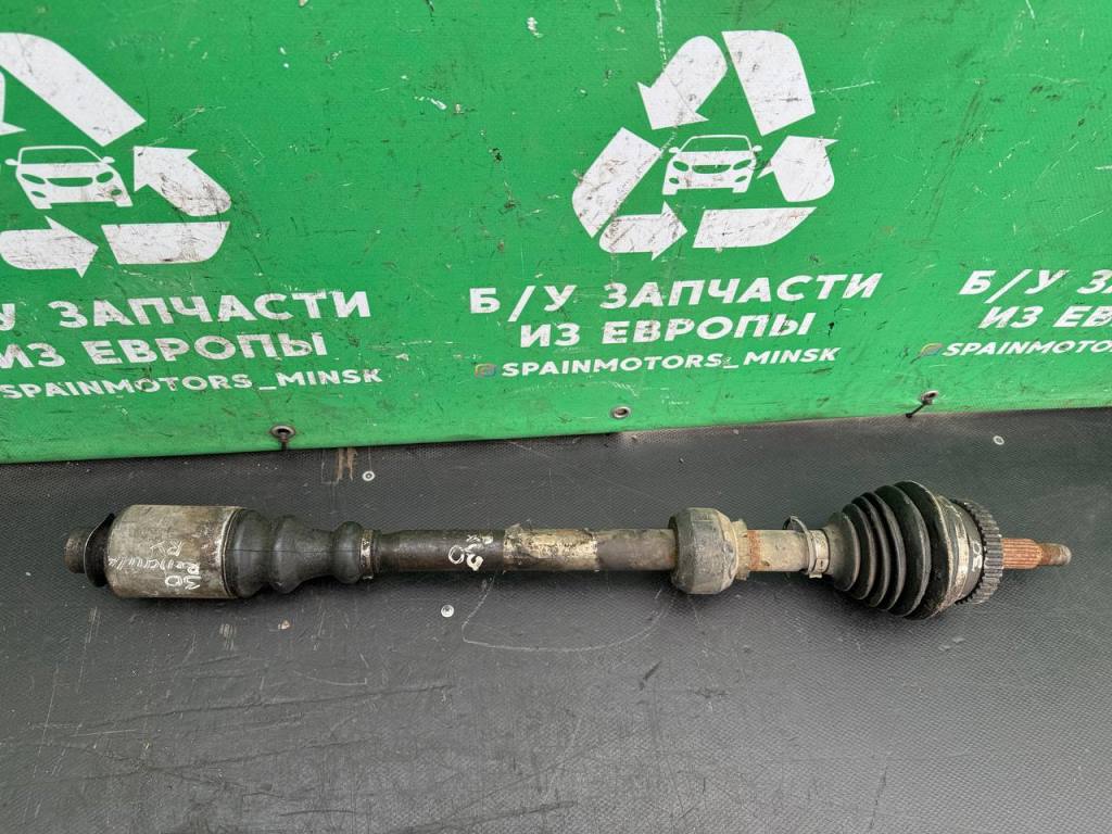 (30) Полуось передняя правая (приводной вал, ШРУС) Renault Scenic RX4 2000 1,9 DCi - фото1