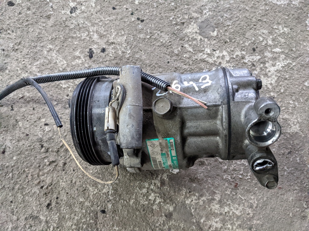 (21643) Компрессор кондиционера Renault Clio II 2002 1,2 i 8200037058 - фото2 (21643) Компрессор кондиционера Renault Clio II 2002 1,2 i 8200037058 - фото2