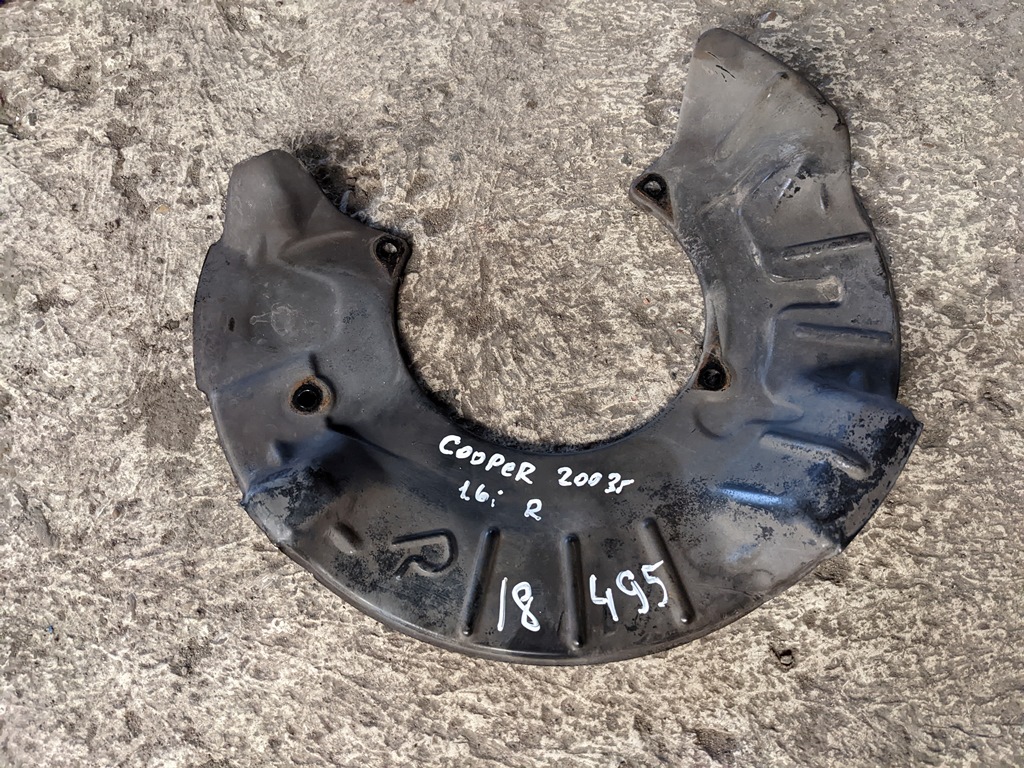 (18495) Кожух защитный тормозного диска Mini Cooper 2003 1,6 i - фото1