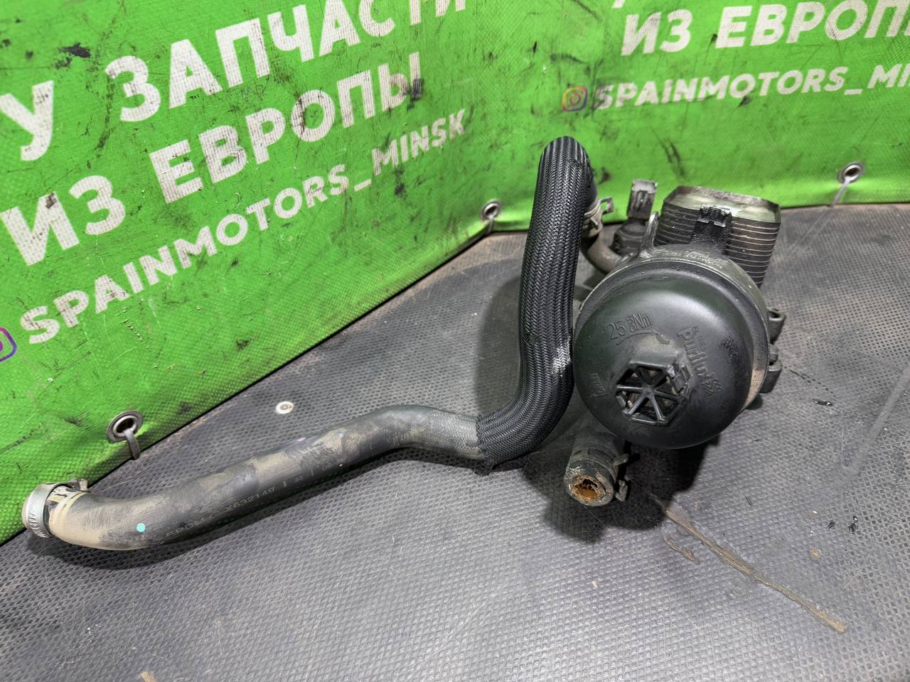 (45677) Корпус масляного фильтра Citroen C5 X7 2009 2 HDi 9656830180 - фото2