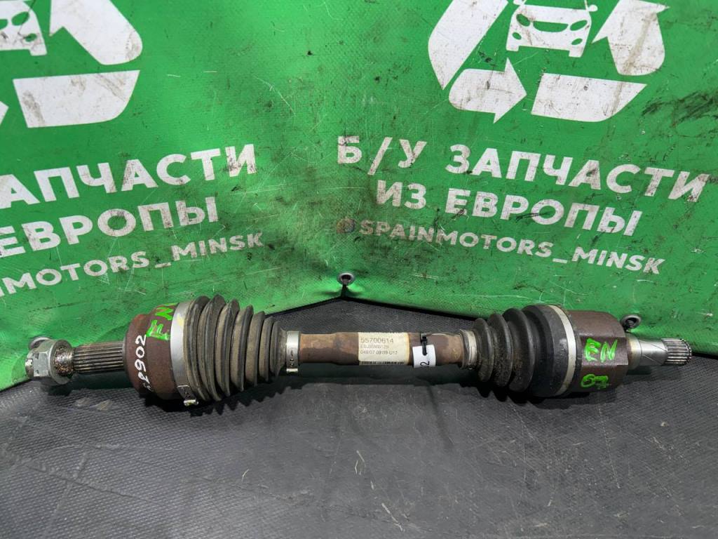 (62902) Полуось передняя левая (приводной вал, ШРУС) Fiat Punto 2007 1,9 JTD 55700614 - фото1